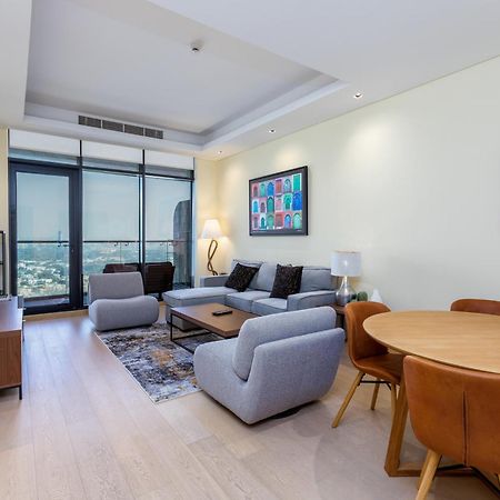 Modern 1Br Apartment, High Floor, Near Dubai Mall Buitenkant foto